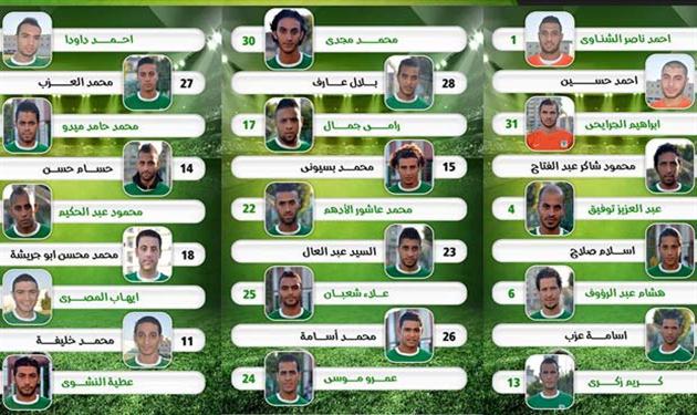 قائمة المصري قائمة المصري